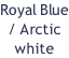 Royal Blue / Arctic white