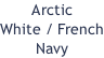Arctic White / French Navy