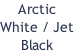 Arctic White / Jet Black