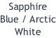 Sapphire Blue / Arctic White
