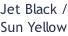 Jet Black / Sun Yellow