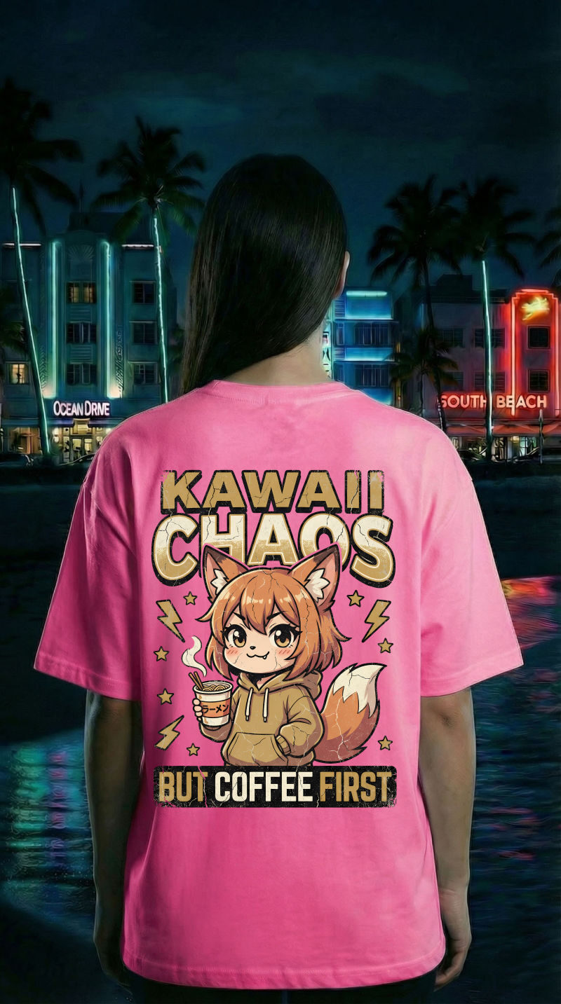 Kawaii Chaos — But Coffee First