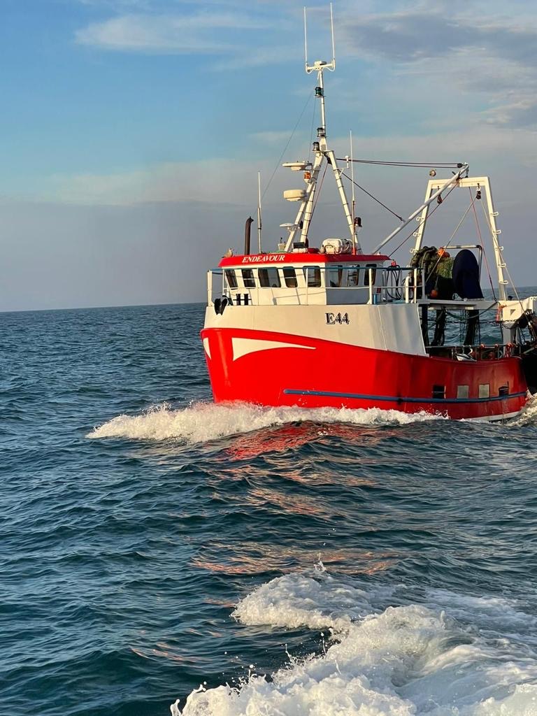 FV Endeavour E44 at sea