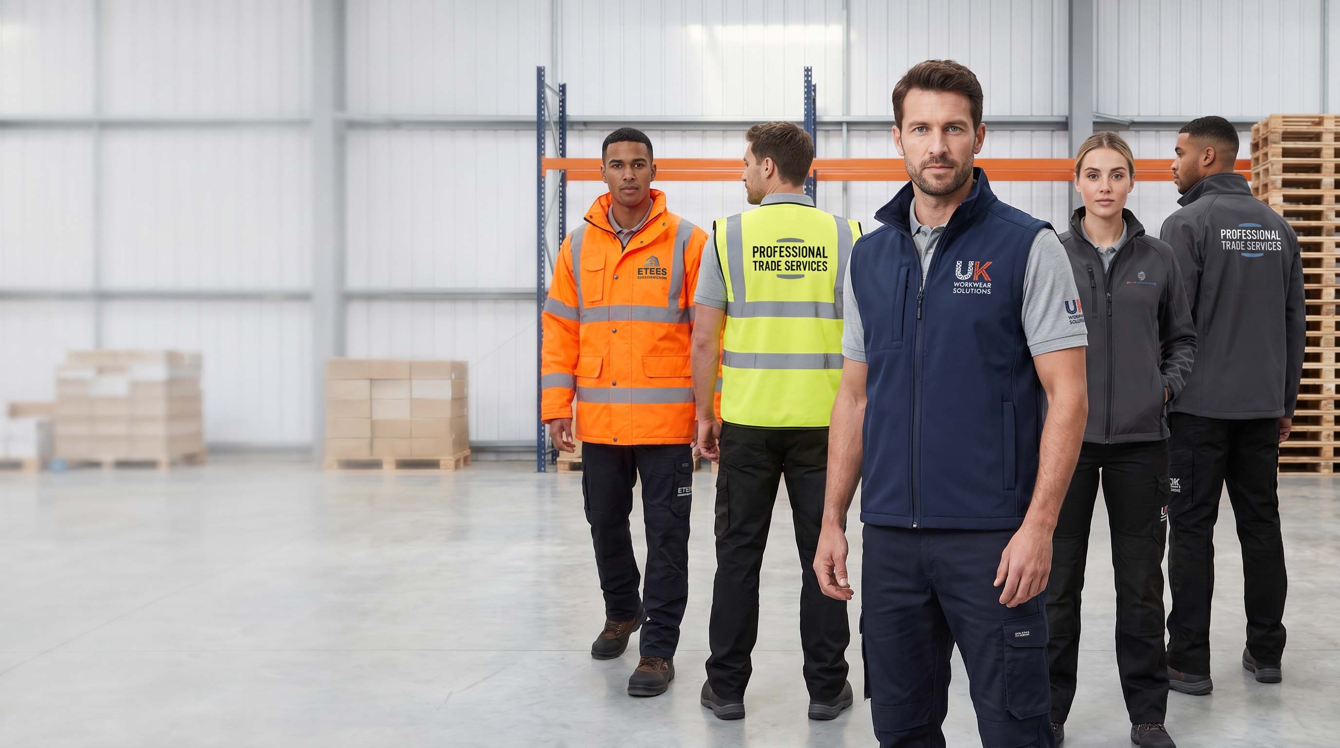 Branded workwear by ETEES